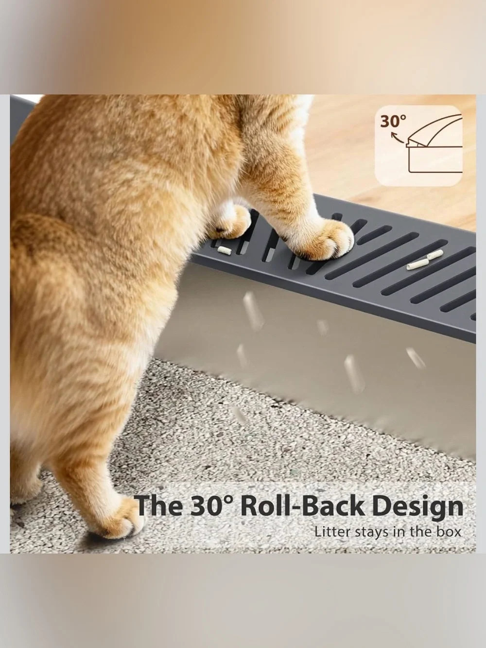 New Open Box High Sided, Low Entry Small Cats or Injured Cats | Bunny Litter Box